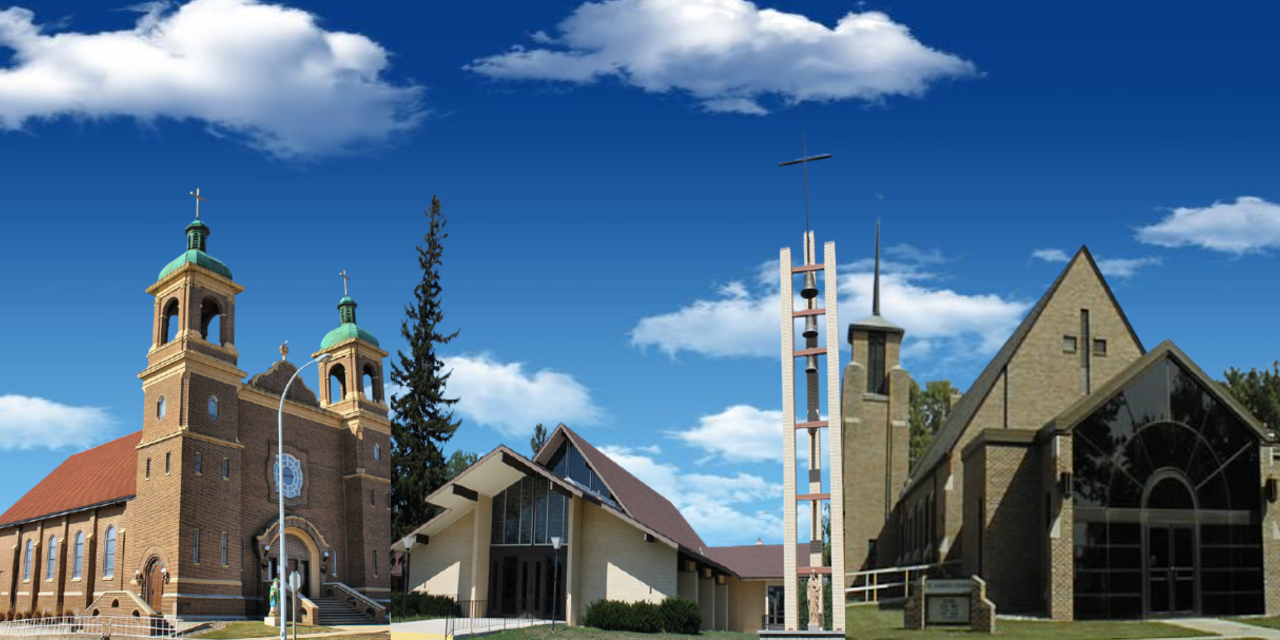 St. Andrew Church, St. Mary Church, St. Patrick Church Sibley,, IA